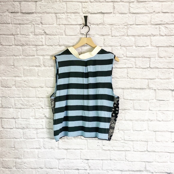 Free People Doing It Rugby Collared Tank Top - Picture 8 of 9